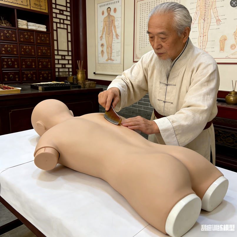 中医刮痧训练模型
