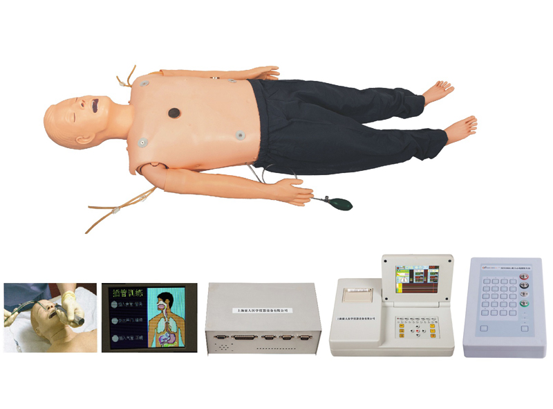高级多功能急救训练模拟人（心肺复苏与气管插