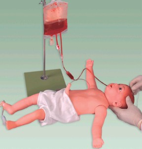 高级婴儿全身静脉穿刺模型YR-FS9